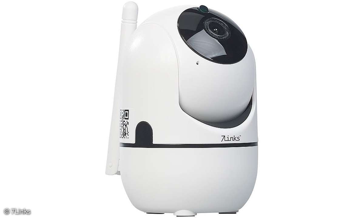 NX4490 7Links WLAN-IP-Überwachungskamera mit Objekt-Tracking & App, HD, 360°