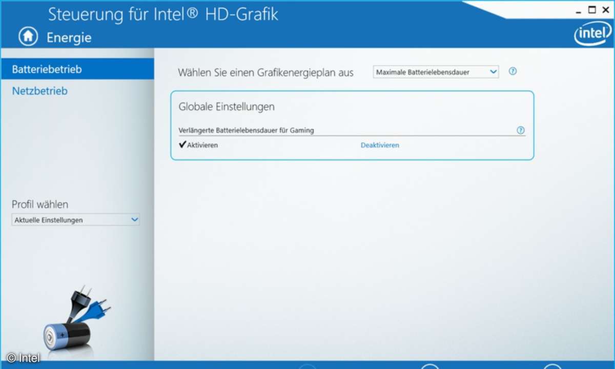 intel grafik steuerung