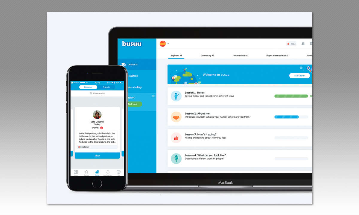 E-Learning: Busuu