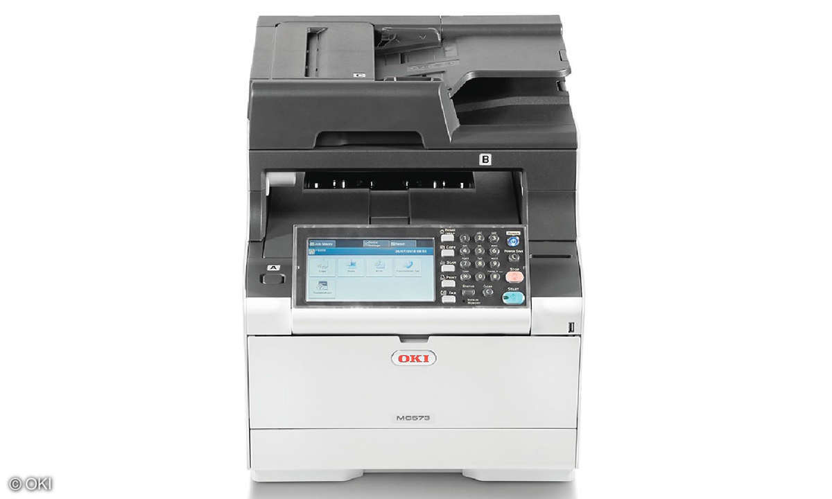 All-in-One Duell: Tinte vs. Laser - OKI MC573dn