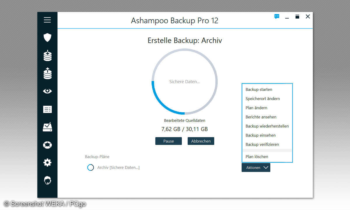 Ashampoo Backup Pro 12 im Test