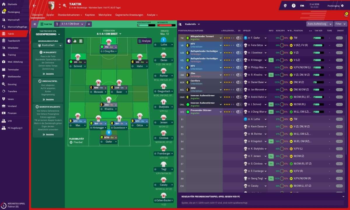 Football Manager 2019