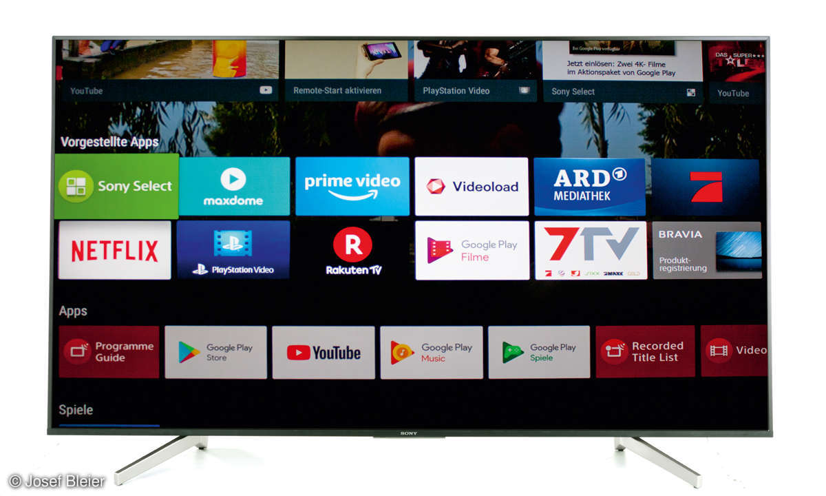 65-Zoll-UHD-TVs: Sony KD-65 XF 8505
