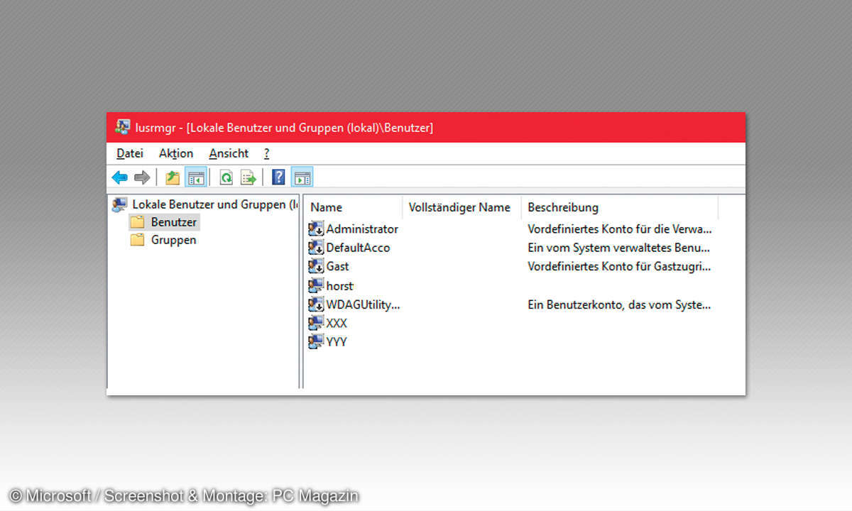 Windows 10 Benutzerkonto einrichten