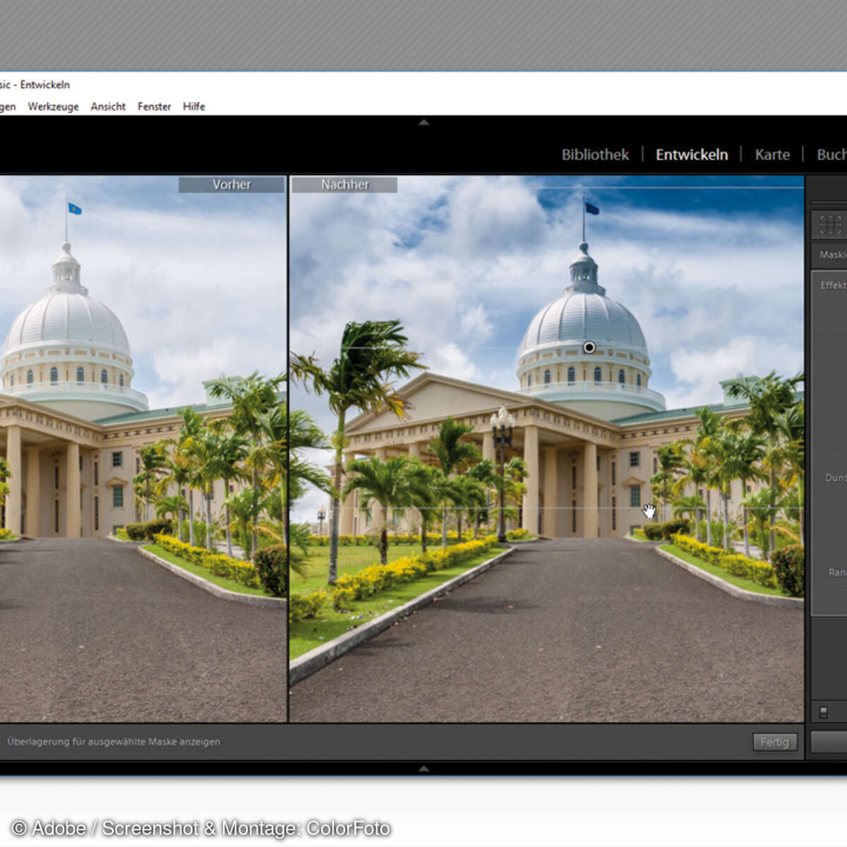 Lightroom: So können Sie RAW-Dateien gezielt nachbessern -