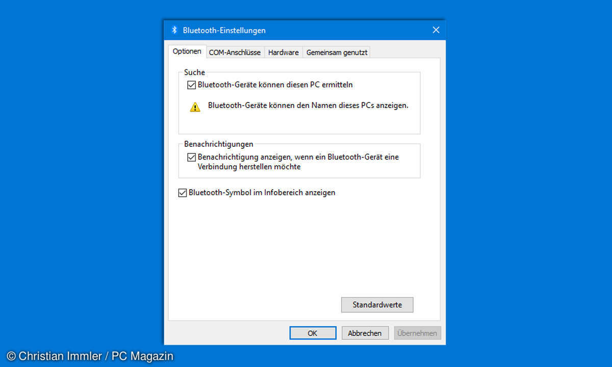 windows 10 bluetooth einstellungen