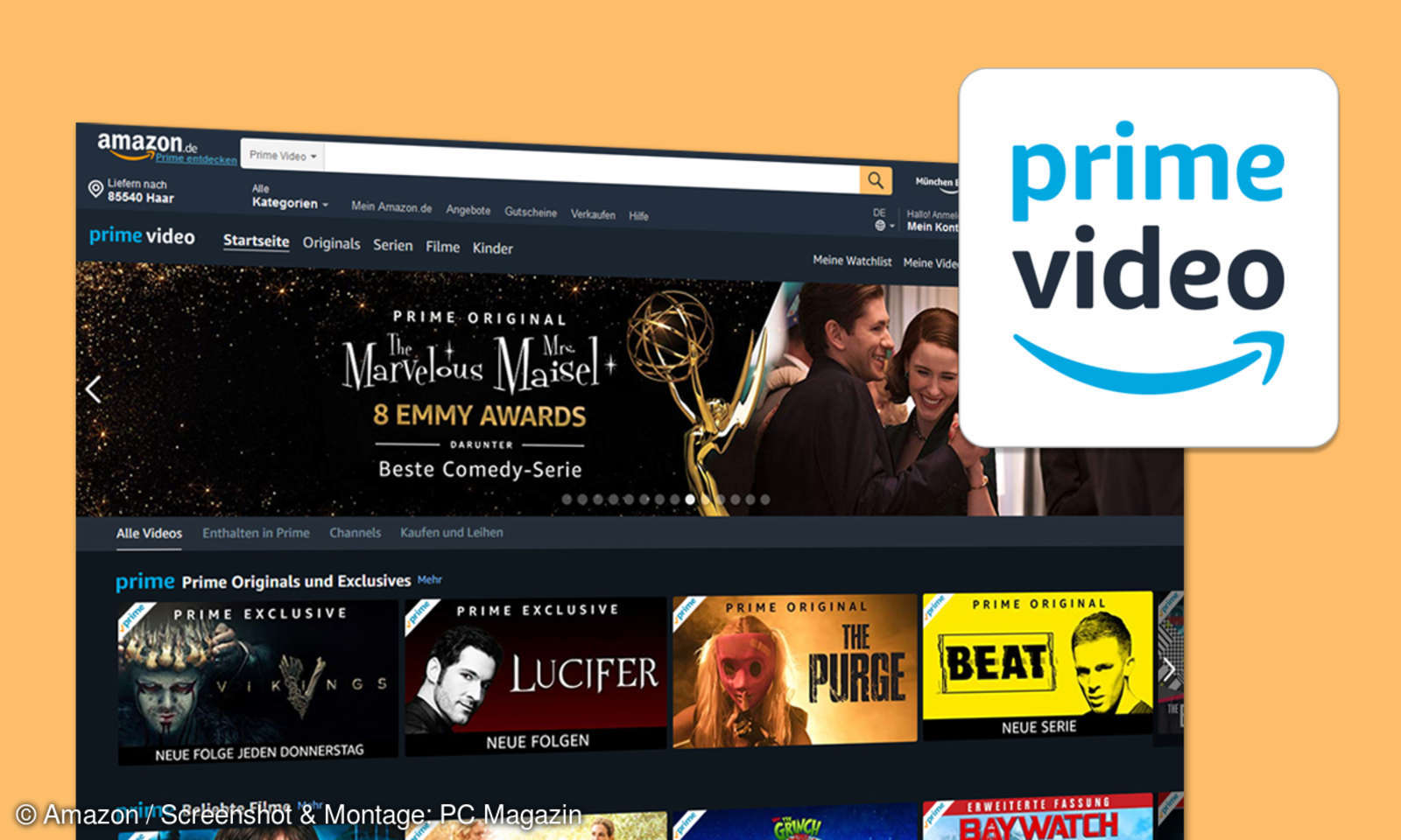 Amazon Prime Video erklärt Was ist das? Was kostet es? connectliving