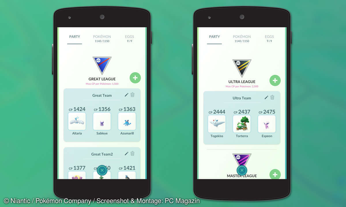 Pokémon GO Superliga Hyperliga Meisterliga