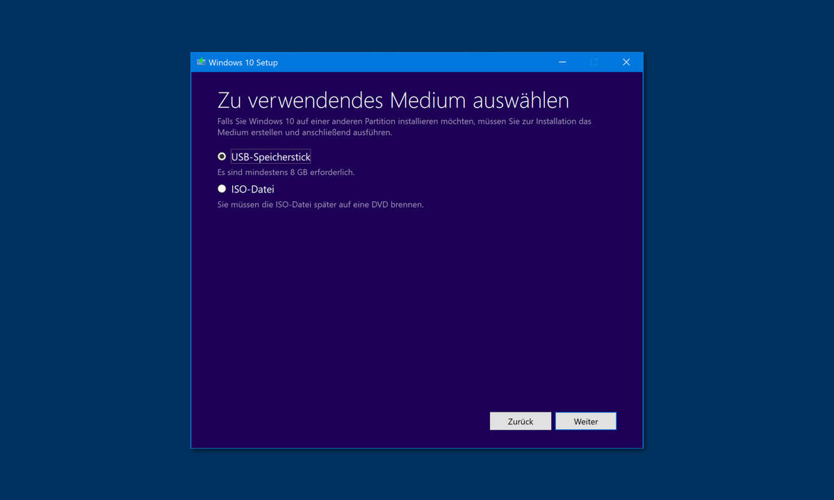 Windows 10 Wiederherstellungs-Disc erstellen