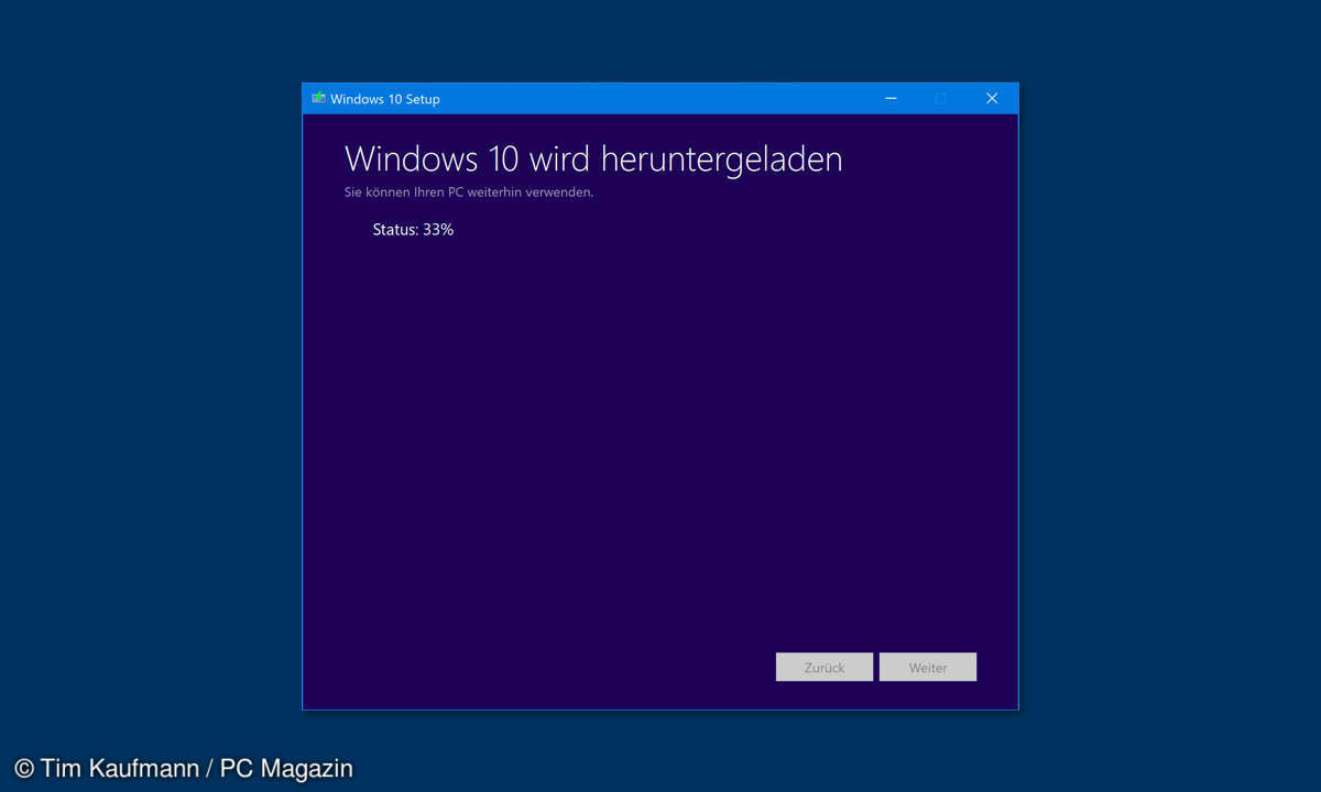 Windows 10 zurücksetzen