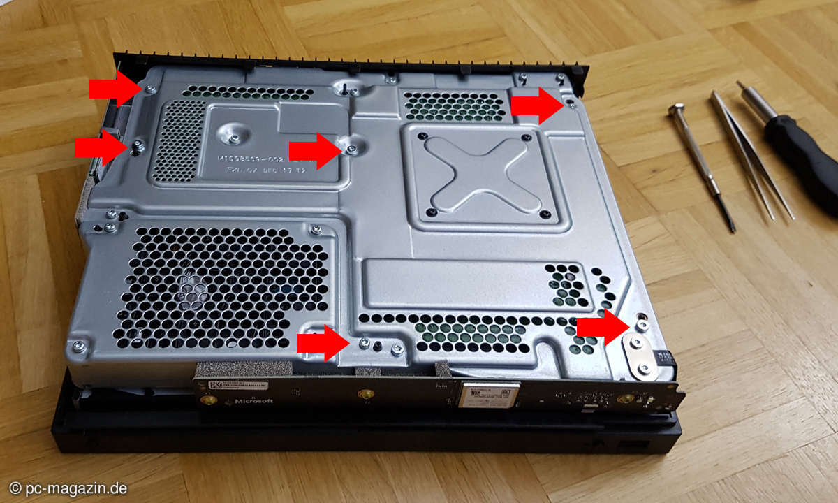Xbox One X mit interner SSD: HDD-Wechsel, Formatieren und mehr