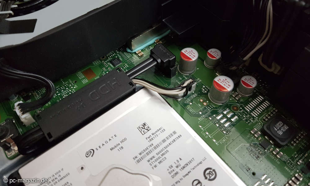 Xbox One X Interne Festplatte tauschen HDD/SSD bis 2TB formatieren