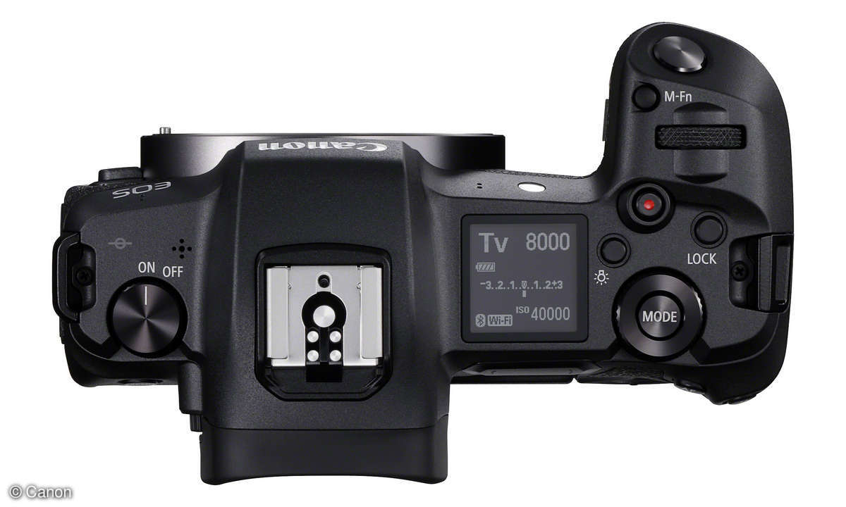 Canon EOS R oben