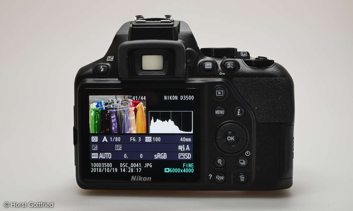 Nikon D3500 Test bildwiedergabe