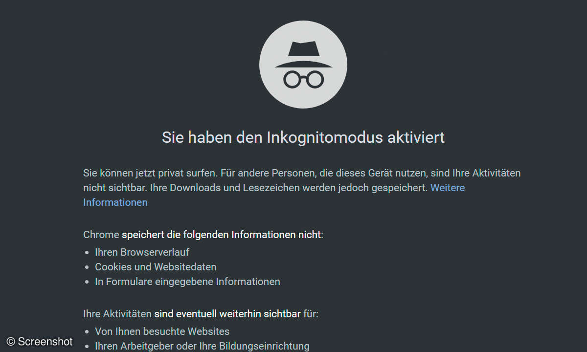 Google-Spionage ausschalten