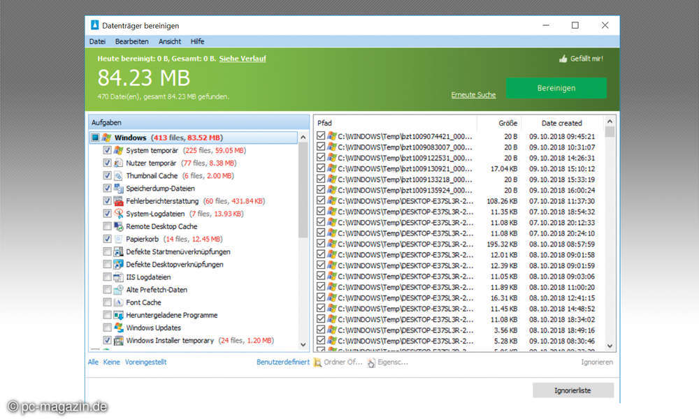 PC aufräumen: Datenmüll entfernen, doppelte Dateien löschen, Medien ...