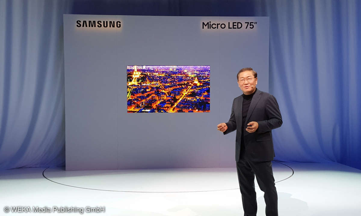 CES 2019: Samsung Micro-LED-Display
