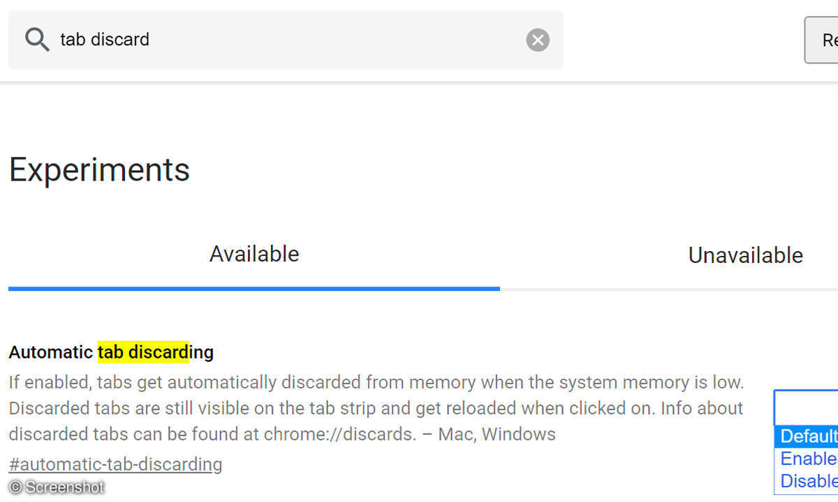 Chrome Tabs automatische aktualisierung deaktivieren
