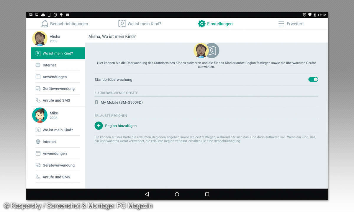 Android Antiviren-Apps Vergleich: Kaspersky