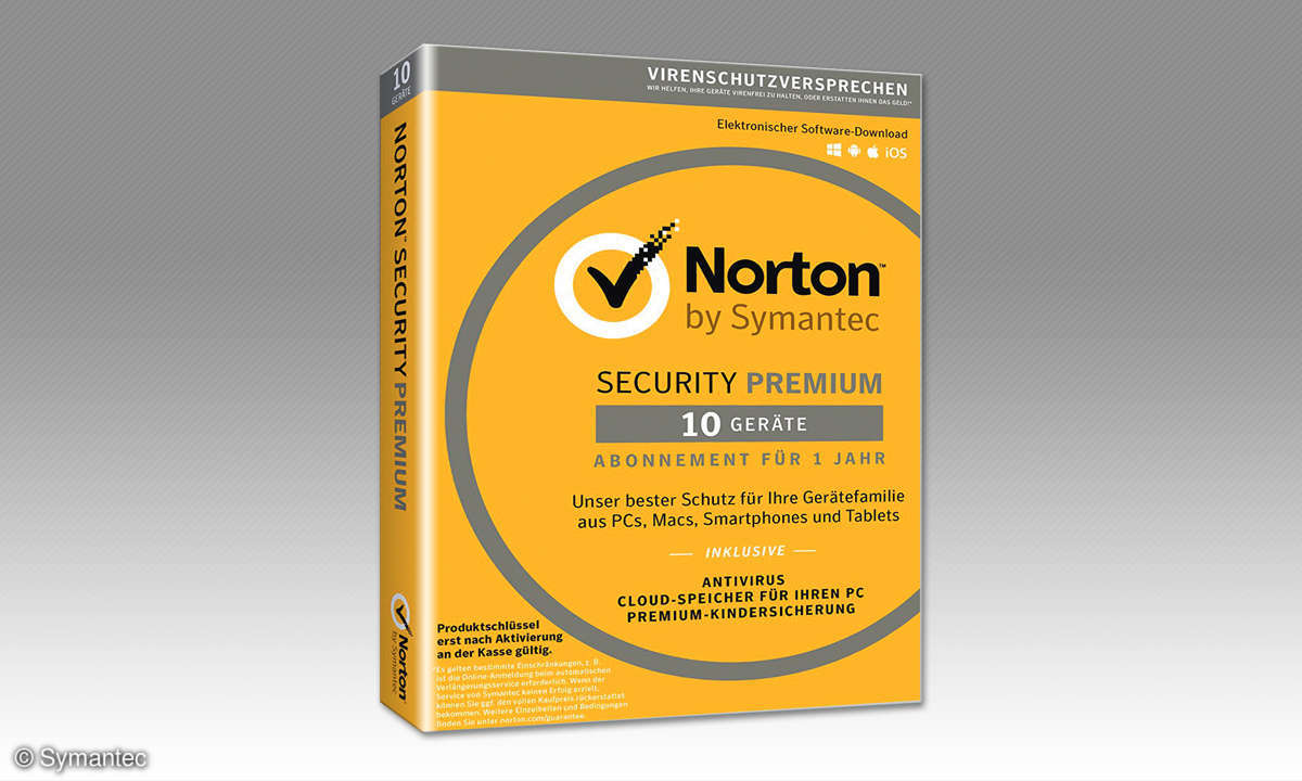 Platz 11: Symantec Noton Security Premium