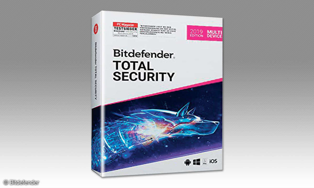 Platz 3: Bitdefender Total Security Multi-Device 2019