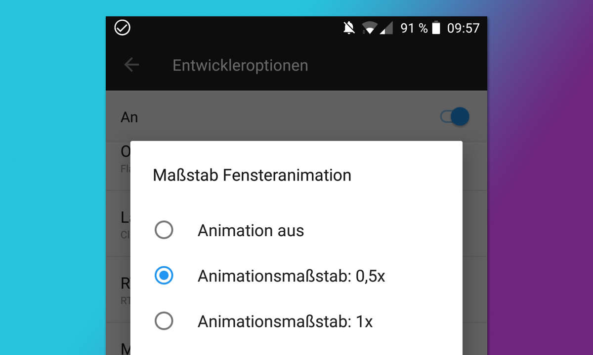 android entwickleroptionen