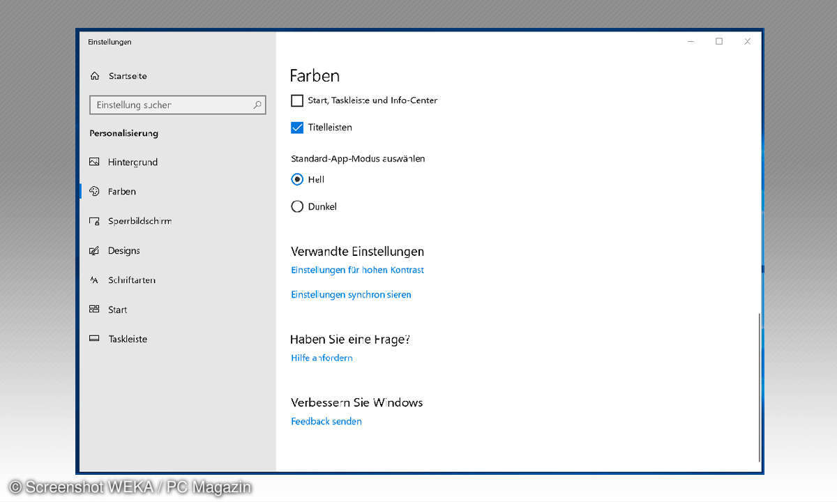 3 Windows 10 Dark Mode aktivieren