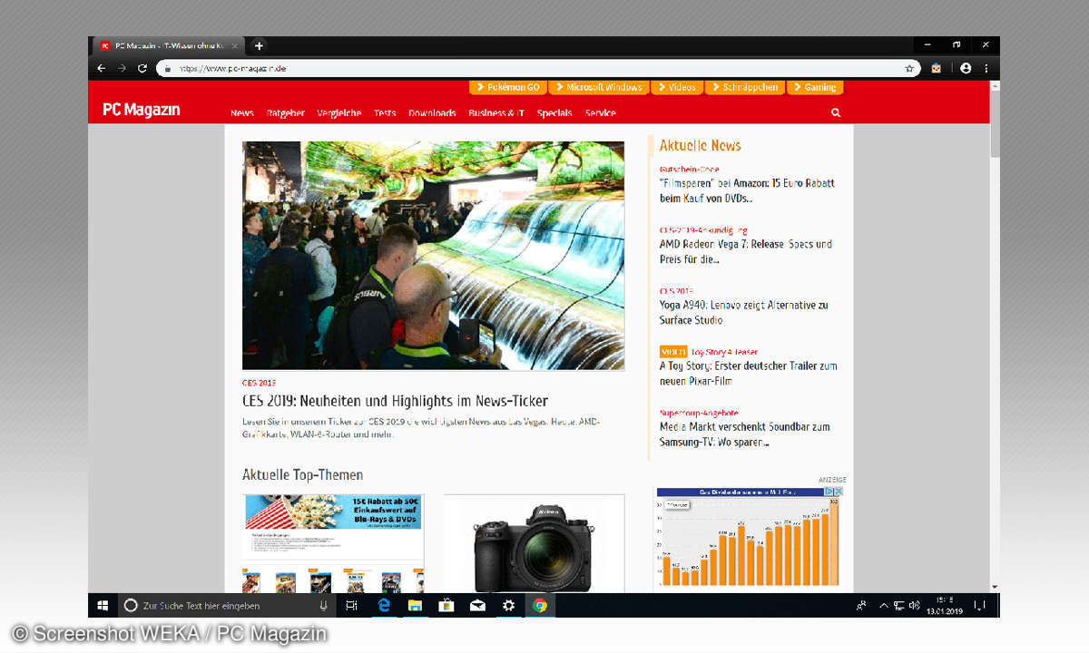6 Chrome und Firefox Dark Mode aktivieren