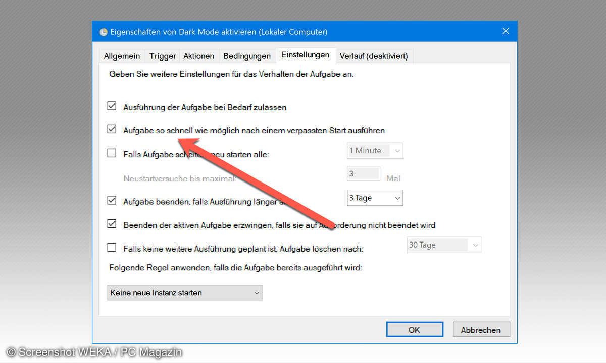 18 Windows 10 automatisch Dark Mode aktivieren
