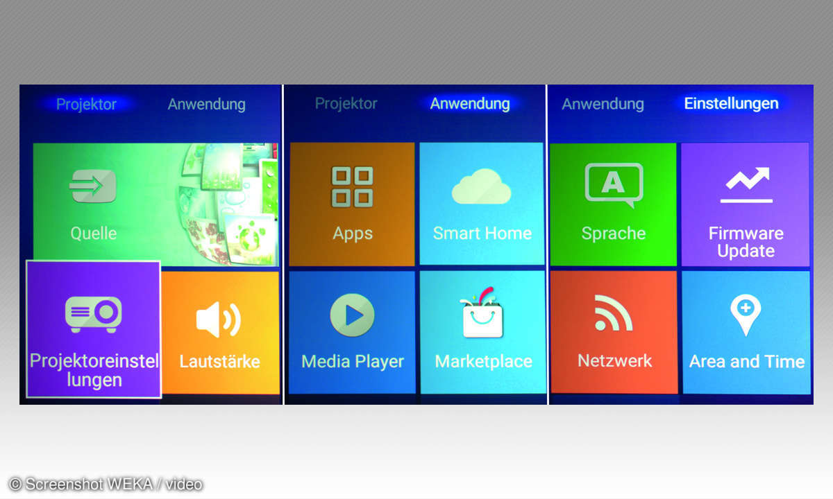 Optoma UHL55 Screen1
