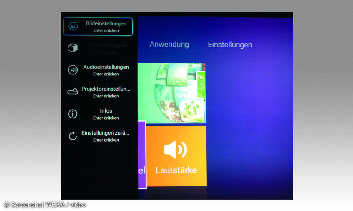 Optoma UHL55 Screen2