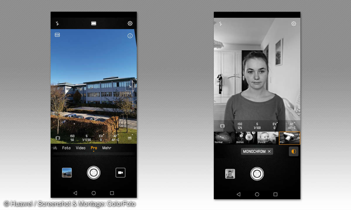 Kameras im Vergleich: Huawei Mate 20 Pro - Screenshot App