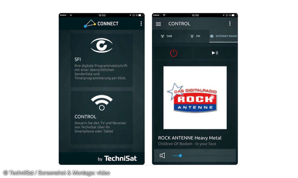 TechniSat Sonata 1 im Test - Die App