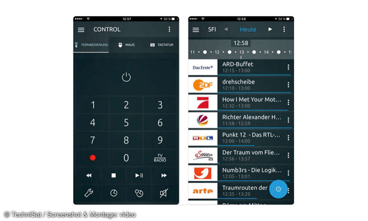 TechniSat Sonata 1 im Test - Die App