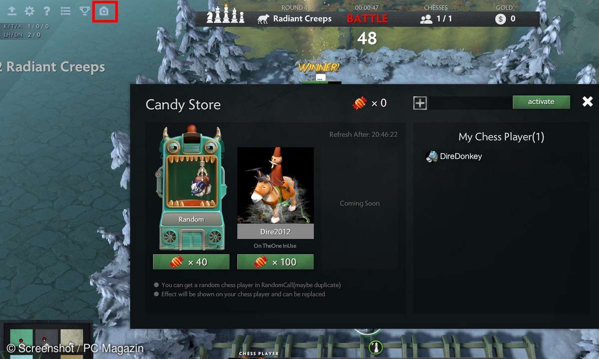 dota auto chess candy store