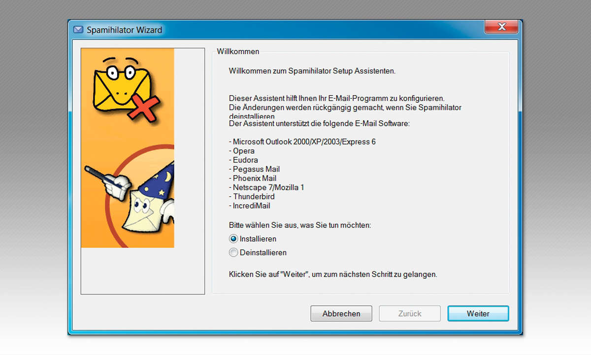 Schluss mit Spam - Tipps gegen unerwünschte E-Mails: Spamihilator