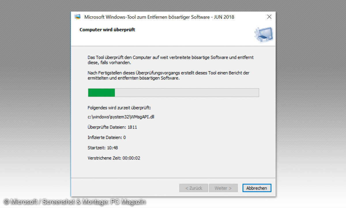 7 unbekannte Microsoft-Tools - Enfernen bösartiger Software