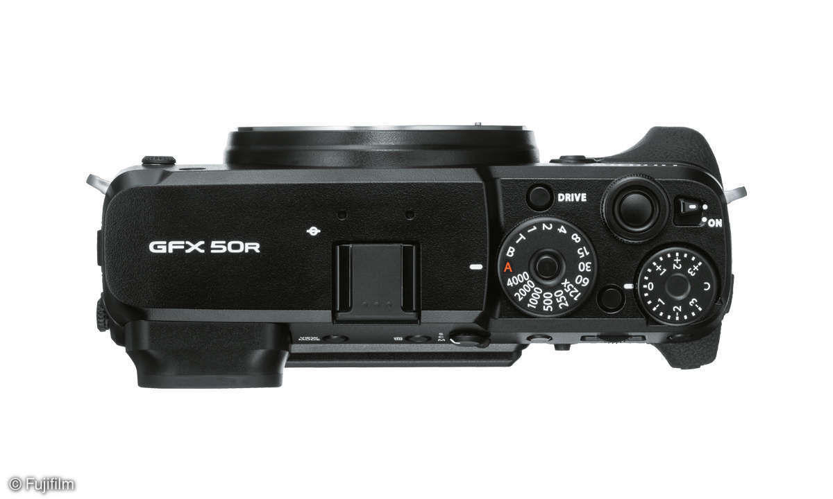 Fujifilm GFX 50R im Test - Einstellrad