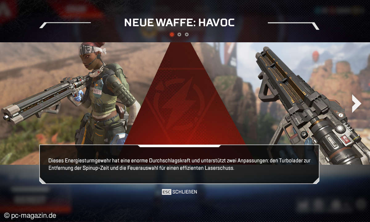 Apex Legends Waffe: Havoc-Tipps