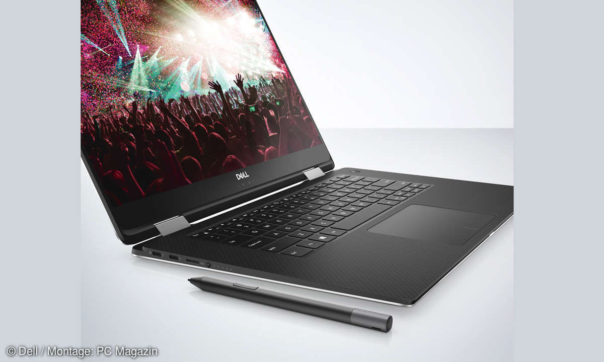 Dell XPS 15 2-in-1 (9575) im Test - Bedienung