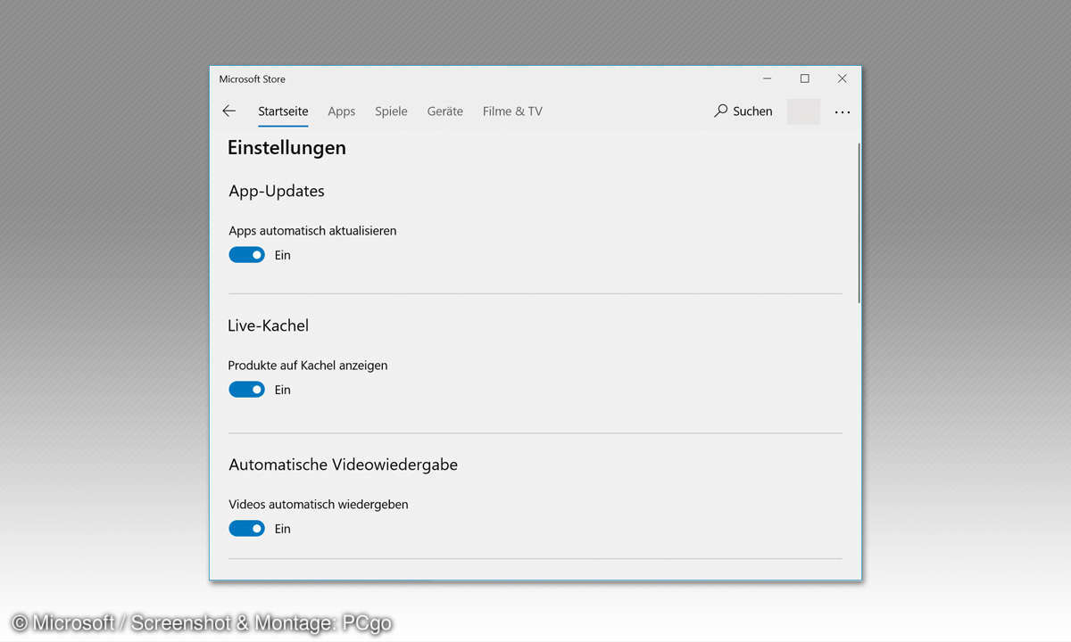 Windows 10: Sicher einstellen - so geht's - Windows-Apps aktualisieren