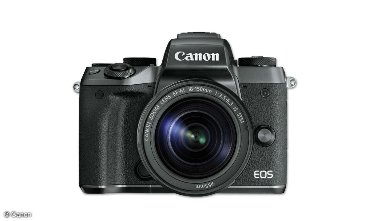 5 kompakte Systemkameras im Vergleich - Canon EOS M5