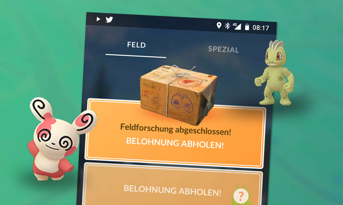 Pokémon GO Feldforschungen März 2019