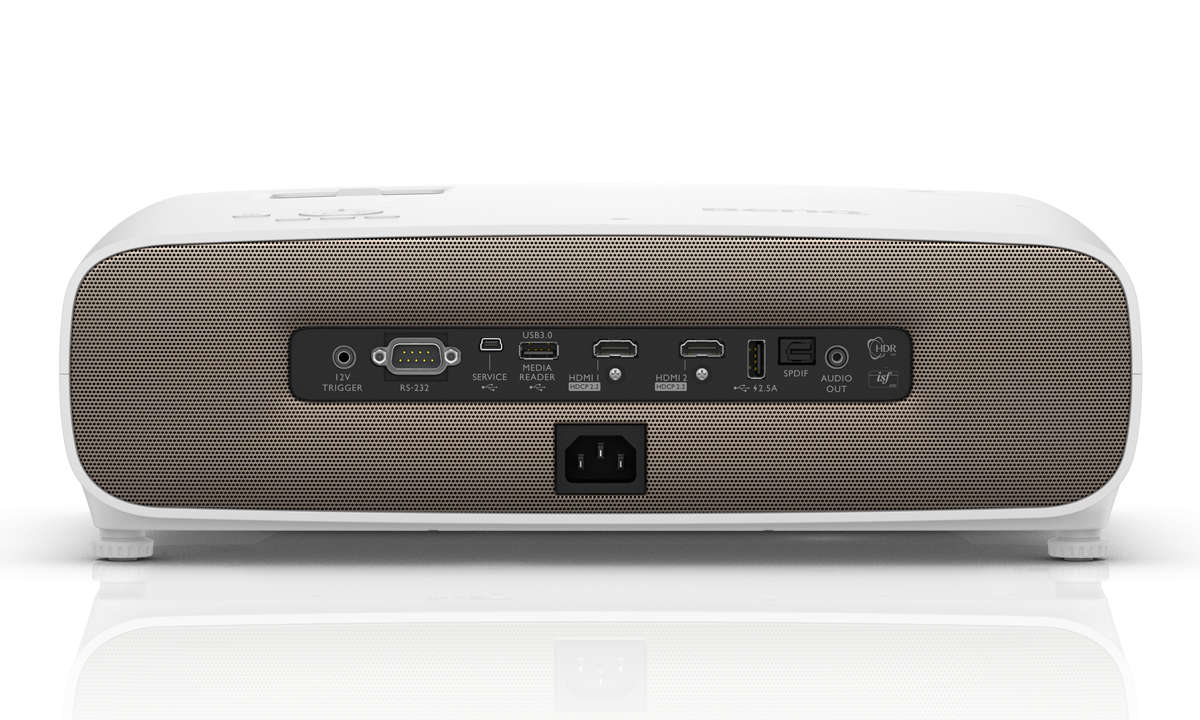BenQ W2700 im Test - Anschlüsse