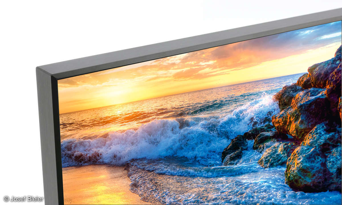 Samsung GQ75Q900R im Test - Rahmen