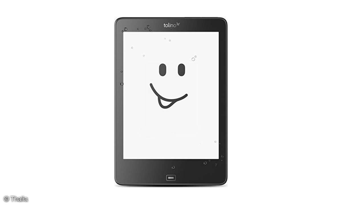 E-Book-Reader mit Linkshänder-Modus