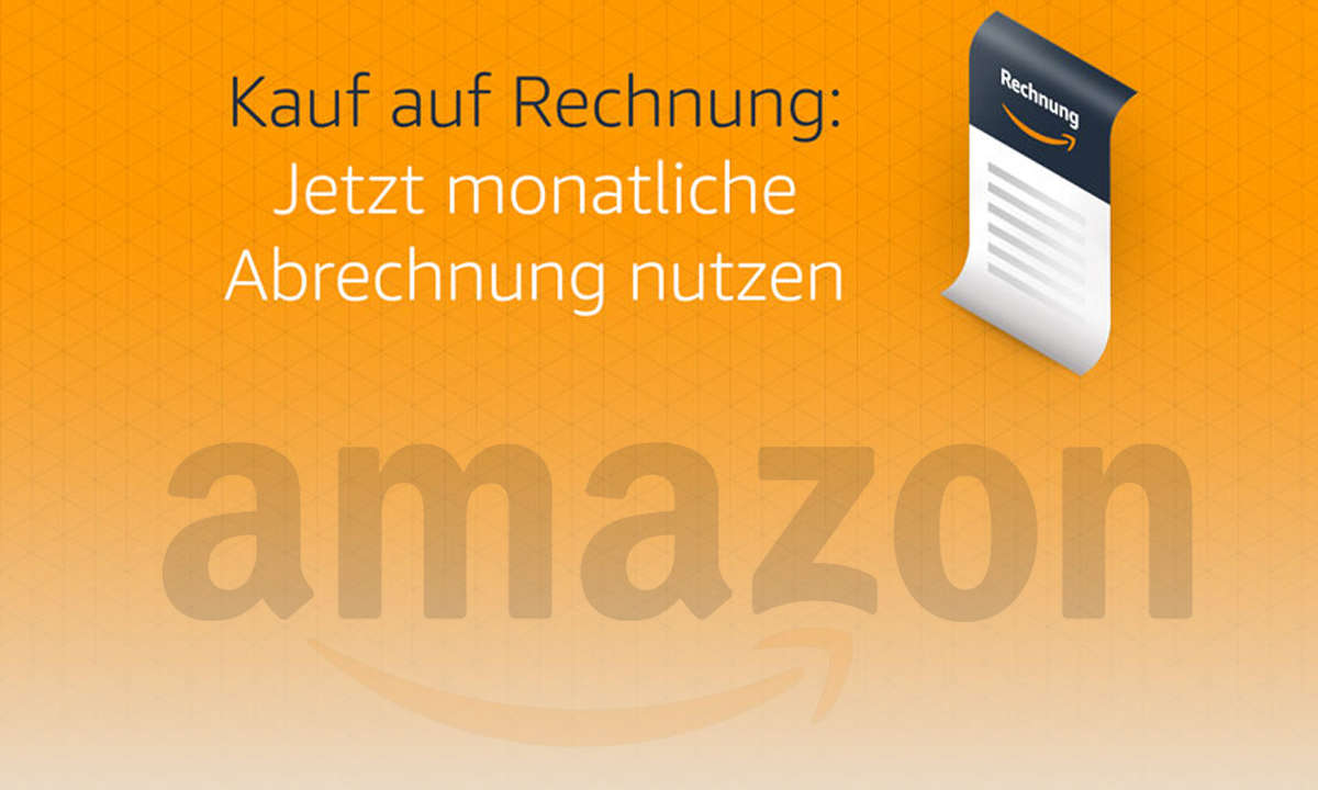 Amazon: monatliche Rechnung