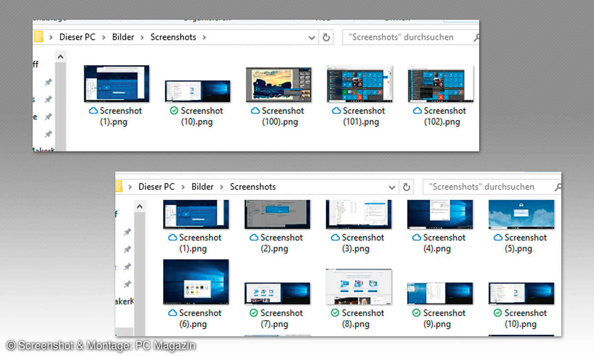 Windows 10 Tipps - Datei-Sortierung
