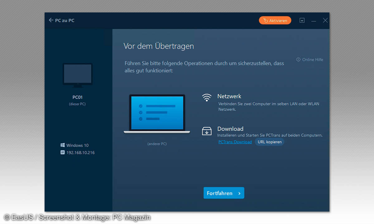 PC & Notebook: Daten-Umzug leicht gemacht EaseUS Todo PCTrans