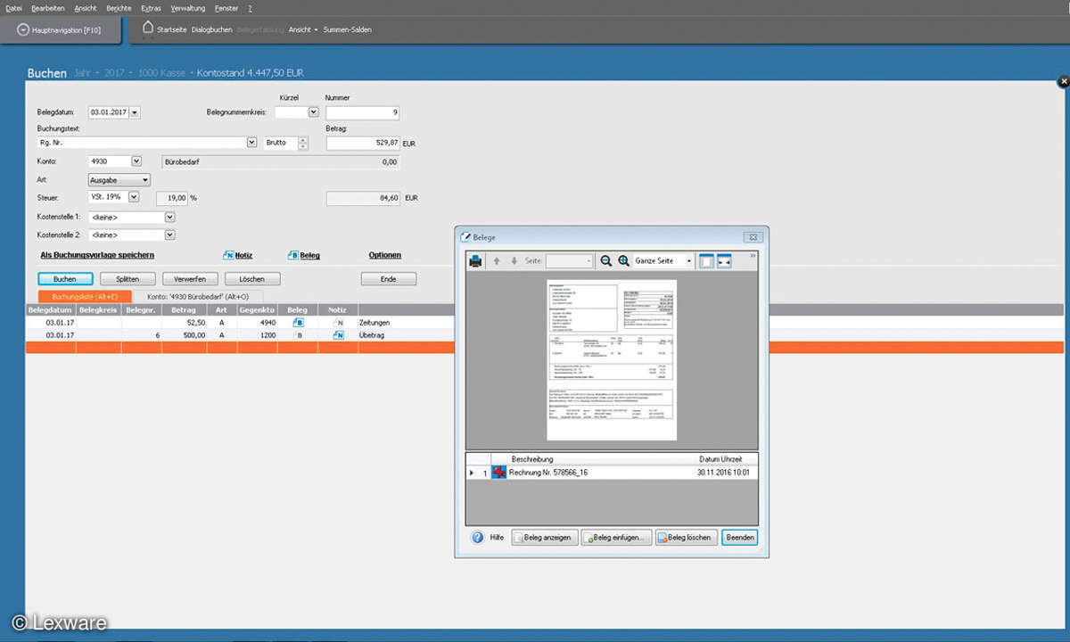 lexware_kassenbuch-2019_screenshot